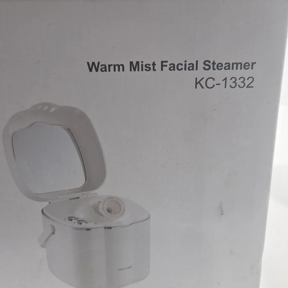 Kingdom Cares KC-1332 Warm Mist Facial Steamer Nano‎ Ionic Personal Sauna Spa